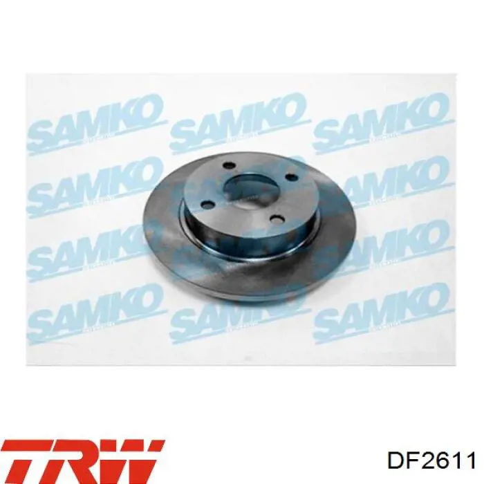 Comprar DF2611 TRW Freno de disco delantero