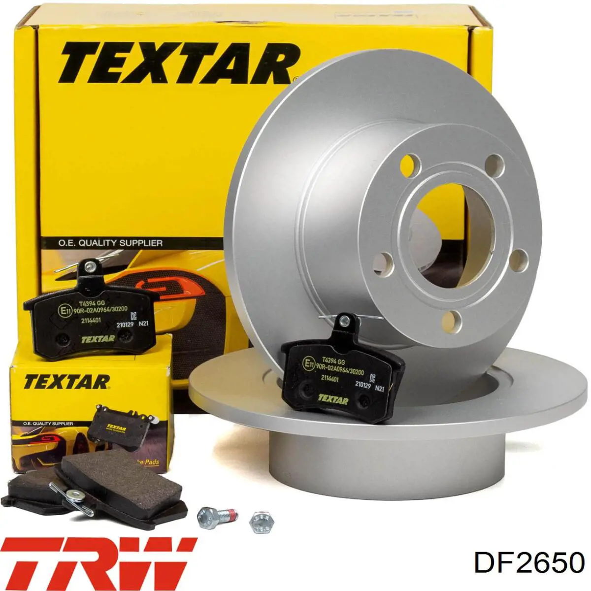 Disco de freno delantero TRW DF2650