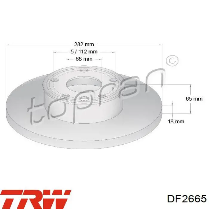 DF2665 TRW Discos