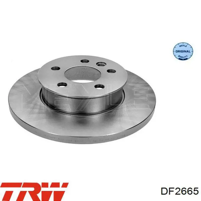 Comprar DF2665 TRW Freno de disco delantero