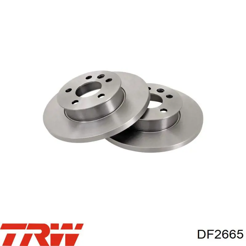 Frenos delanteros TRW DF2665 precio, desde 40,90 EUR