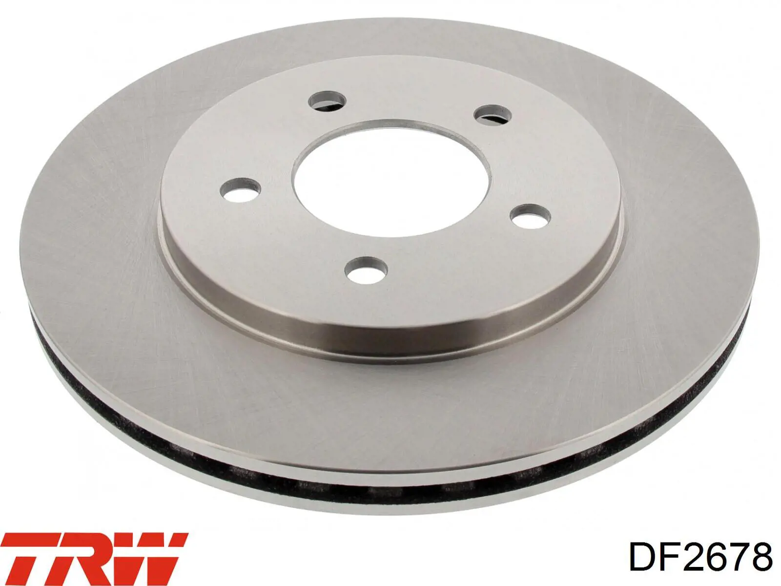 Disco de freno DF2678 TRW
