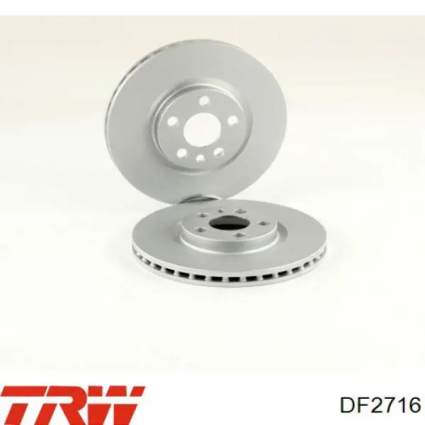 Comprar DF2716 TRW Freno de disco delantero