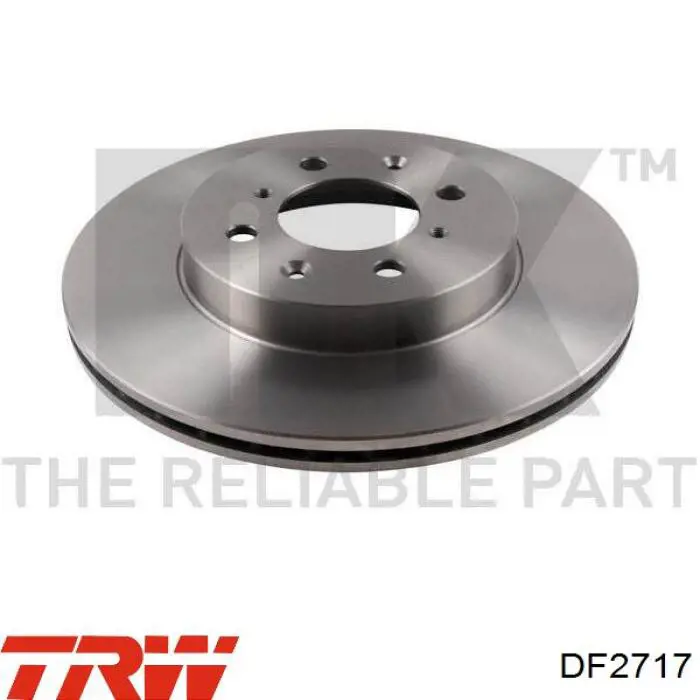 Comprar DF2717 TRW Freno de disco delantero