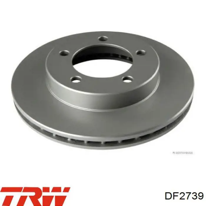 Disco de freno DF2739 TRW