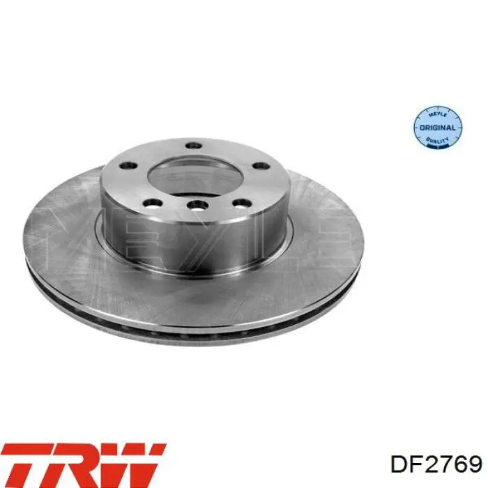Disco de freno delantero TRW DF2769