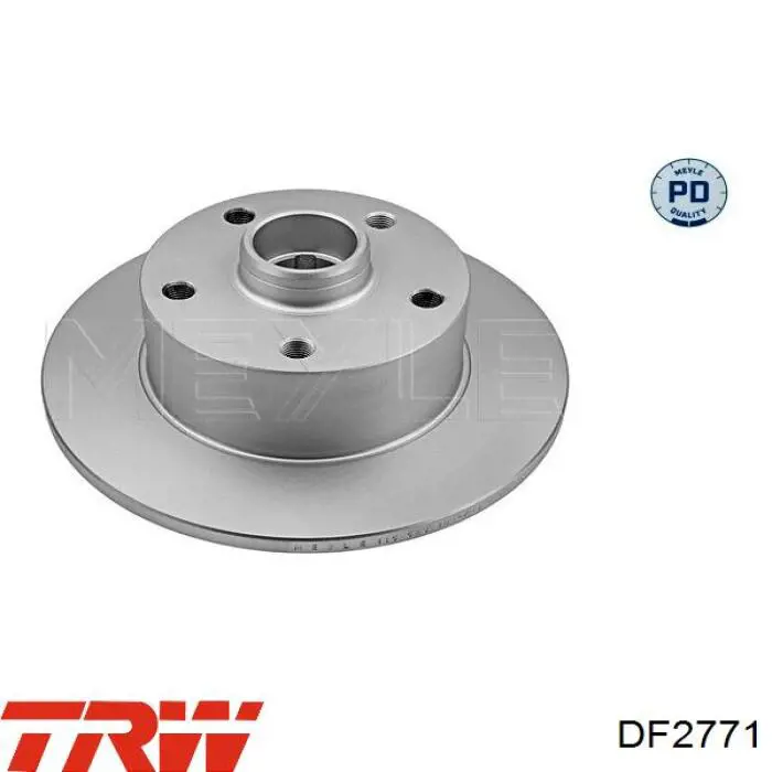 Frenos traseros TRW DF2771