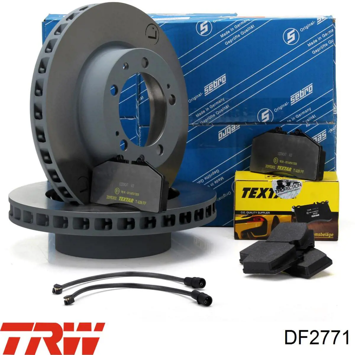 DF2771 TRW Freno de disco trasero
