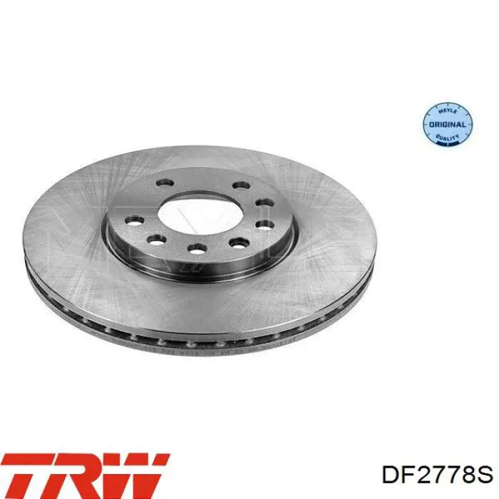 Comprar DF2778S TRW Freno de disco delantero