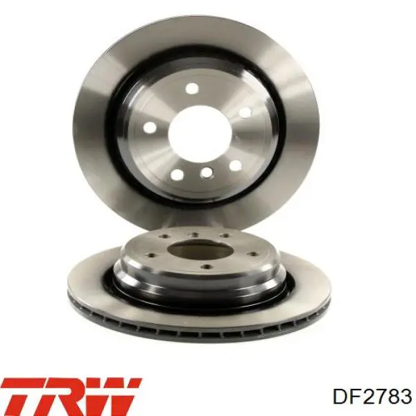 Comprar DF2783 TRW Disco de freno trasero