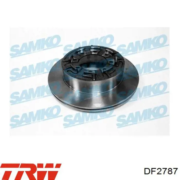 Frenos traseros TRW DF2787