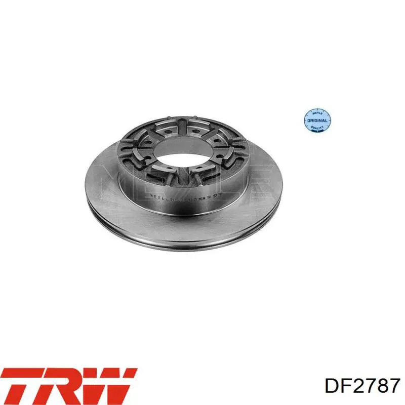 DF2787 TRW Freno de disco trasero