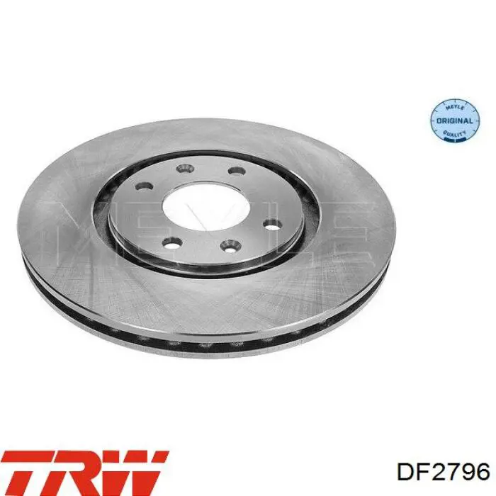 Disco de freno delantero TRW DF2796