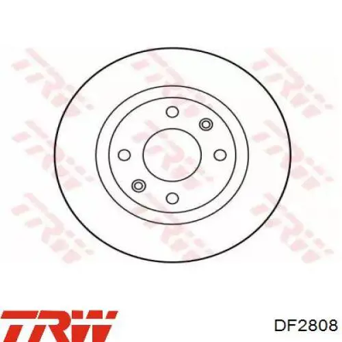 Comprar DF2808 TRW Freno de disco delantero