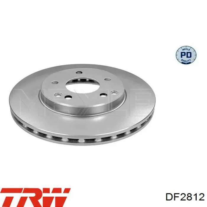 Disco de freno delantero Mercedes 2104212212