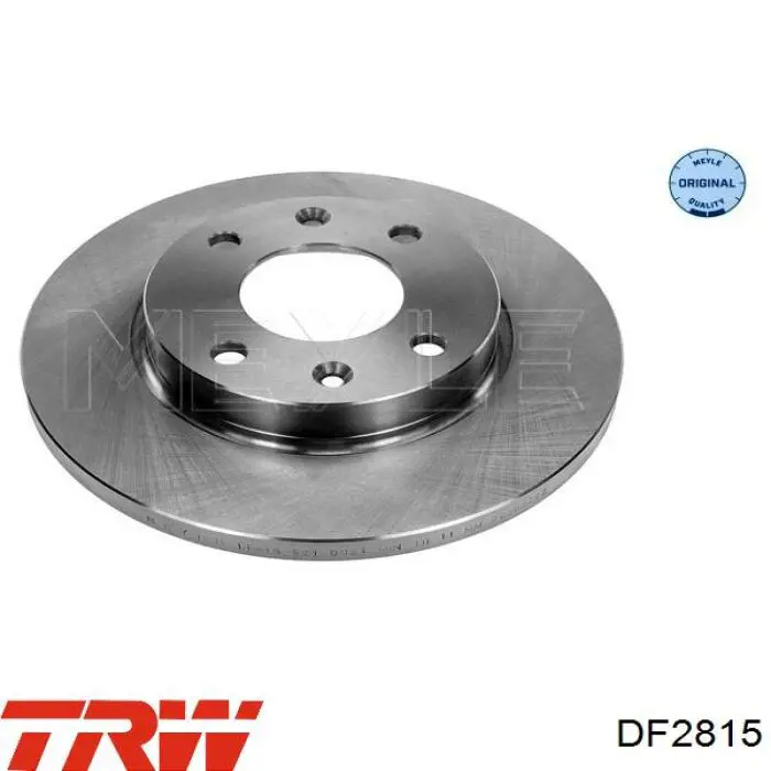 Comprar DF2815 TRW Freno de disco delantero