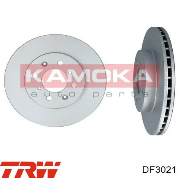 Disco de freno delantero TRW DF3021