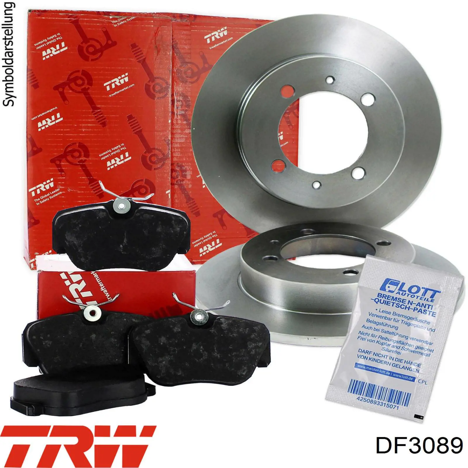 Freno de disco delantero Mazda 323 BG