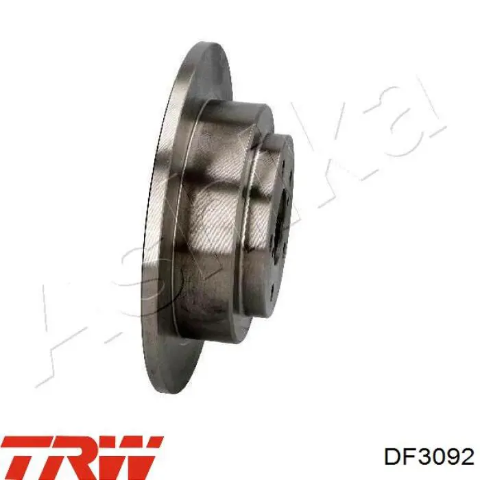 Disco de freno trasero VKBD90706S2 SKF