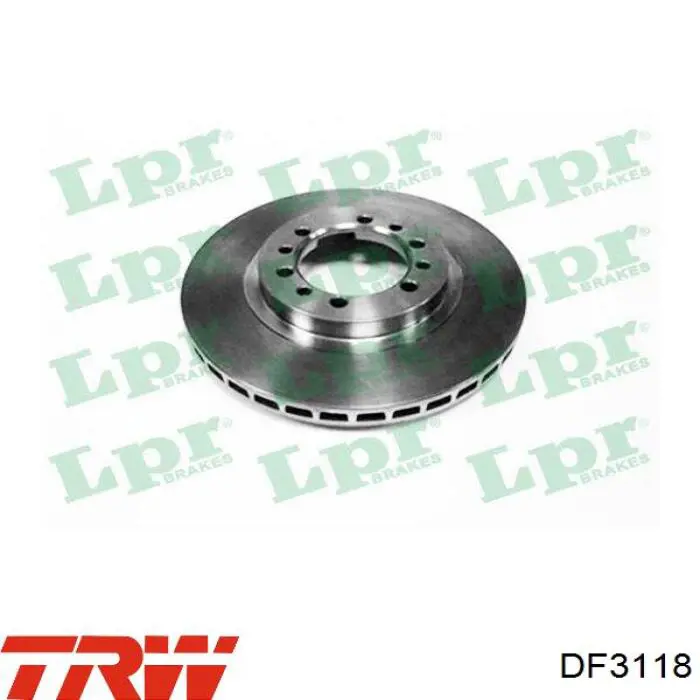 Disco de freno delantero TRW DF3118