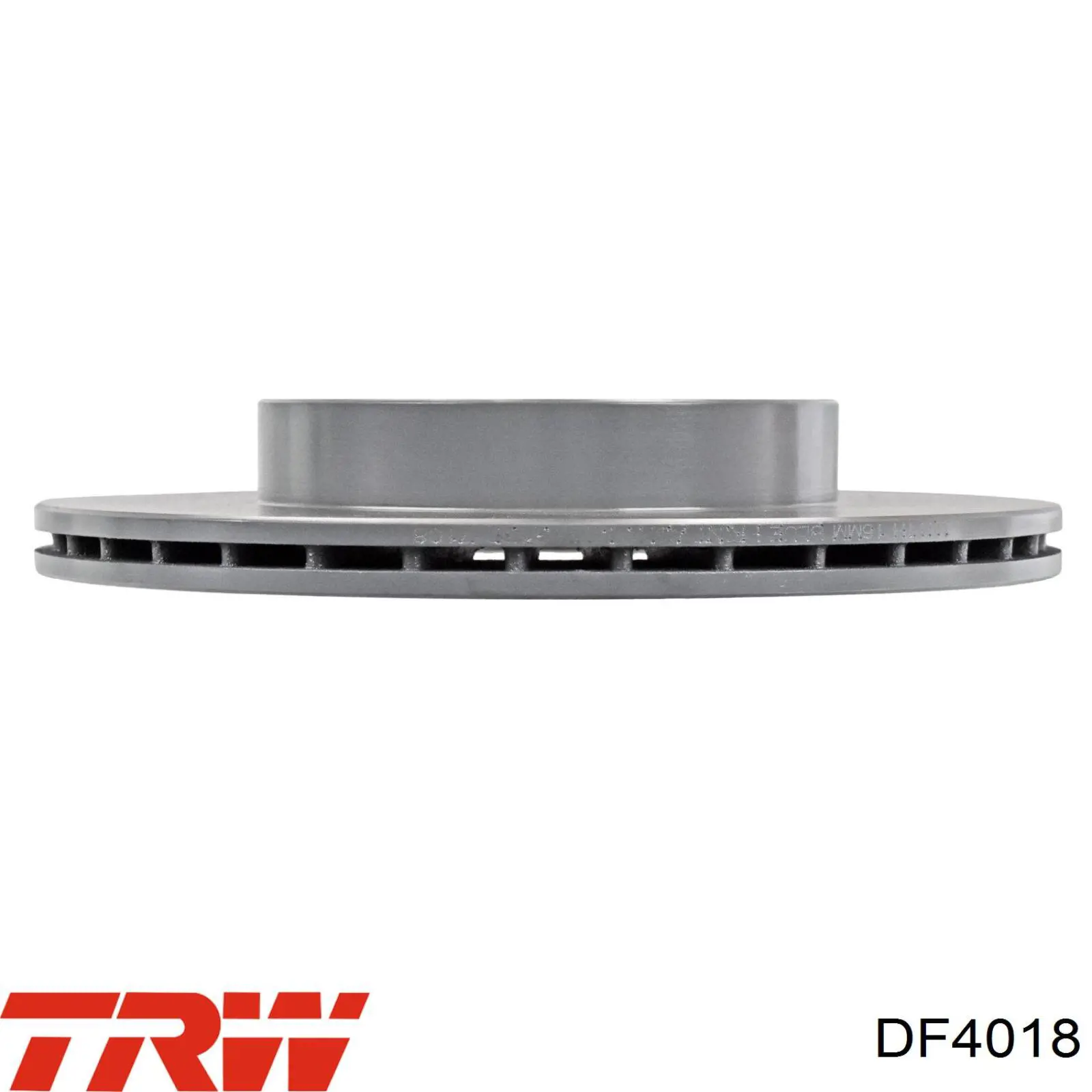 Disco de freno delantero TRW DF4018