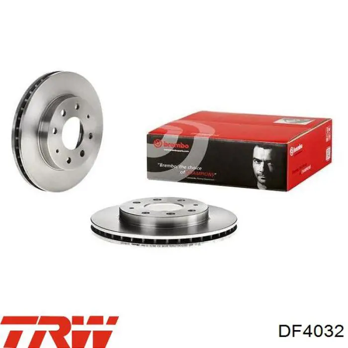 Comprar DF4032 TRW Disco de freno delantero
