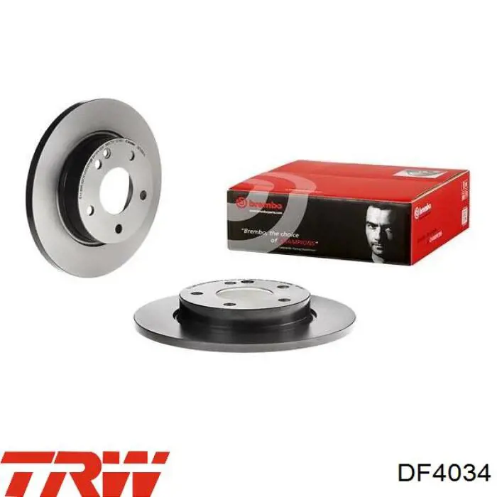 Comprar DF4034 TRW Freno de disco delantero