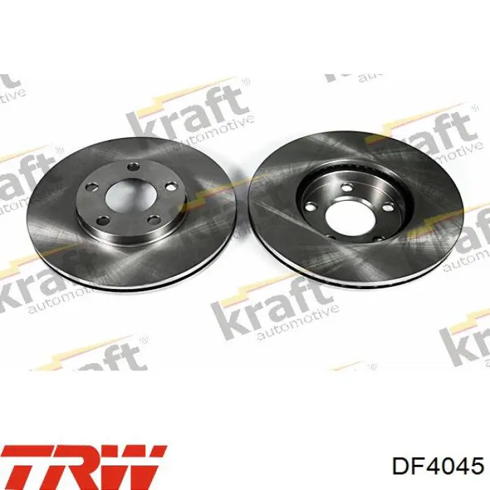 Disco de freno delantero TRW DF4045