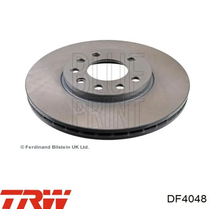 Disco de freno DF4048 TRW