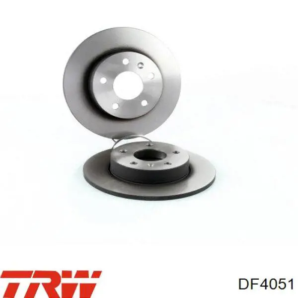 Frenos traseros TRW DF4051