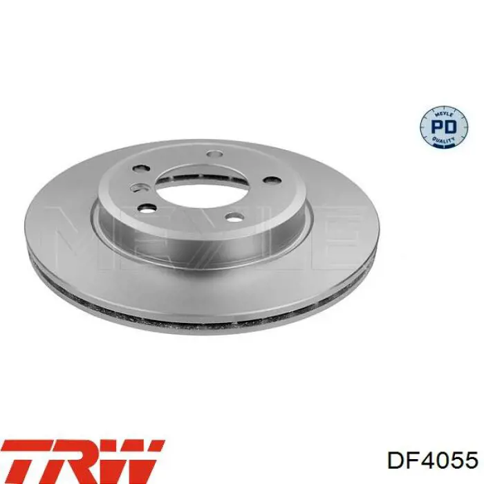 Disco de freno DF4055 TRW