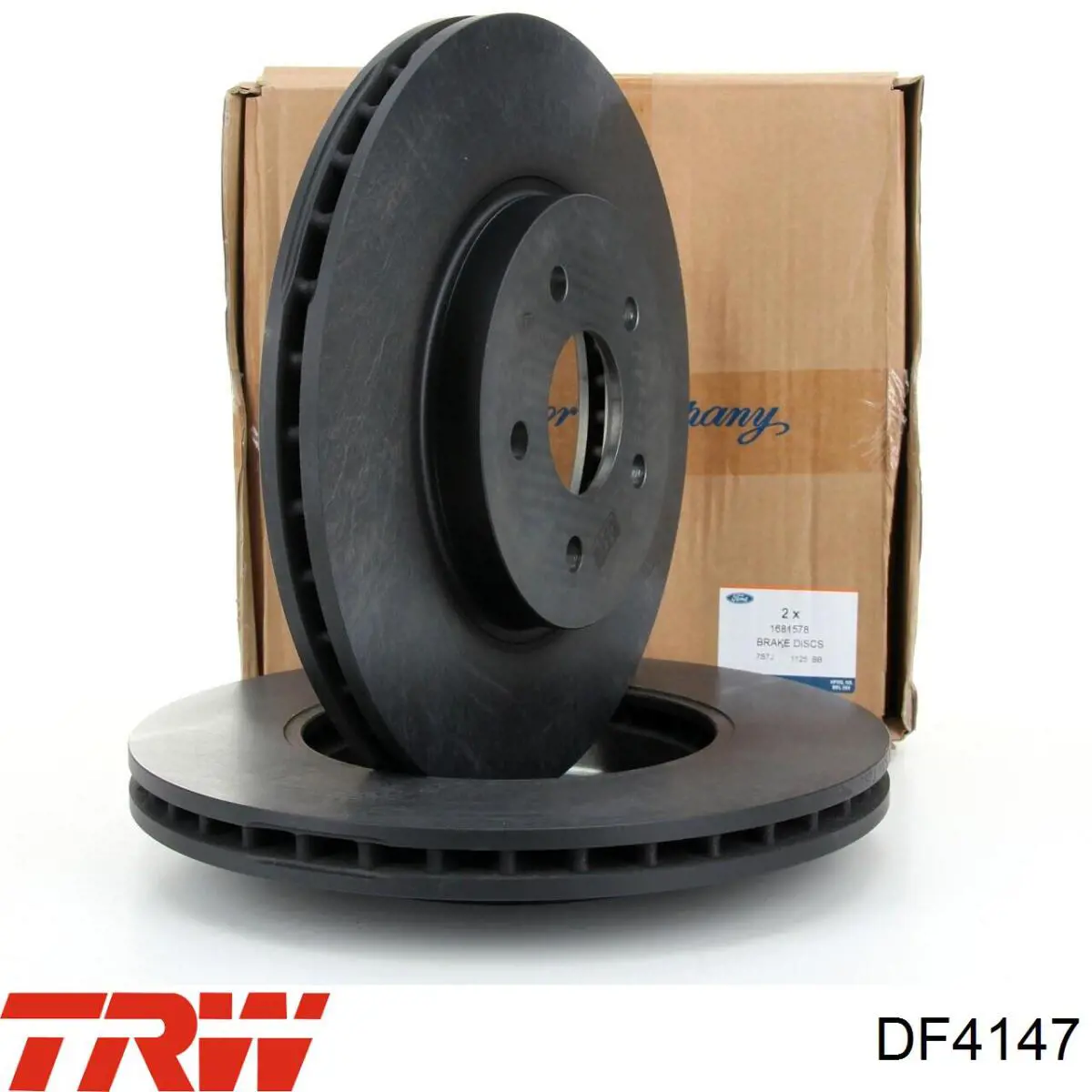 Freno de disco delantero Jaguar X-type CF1