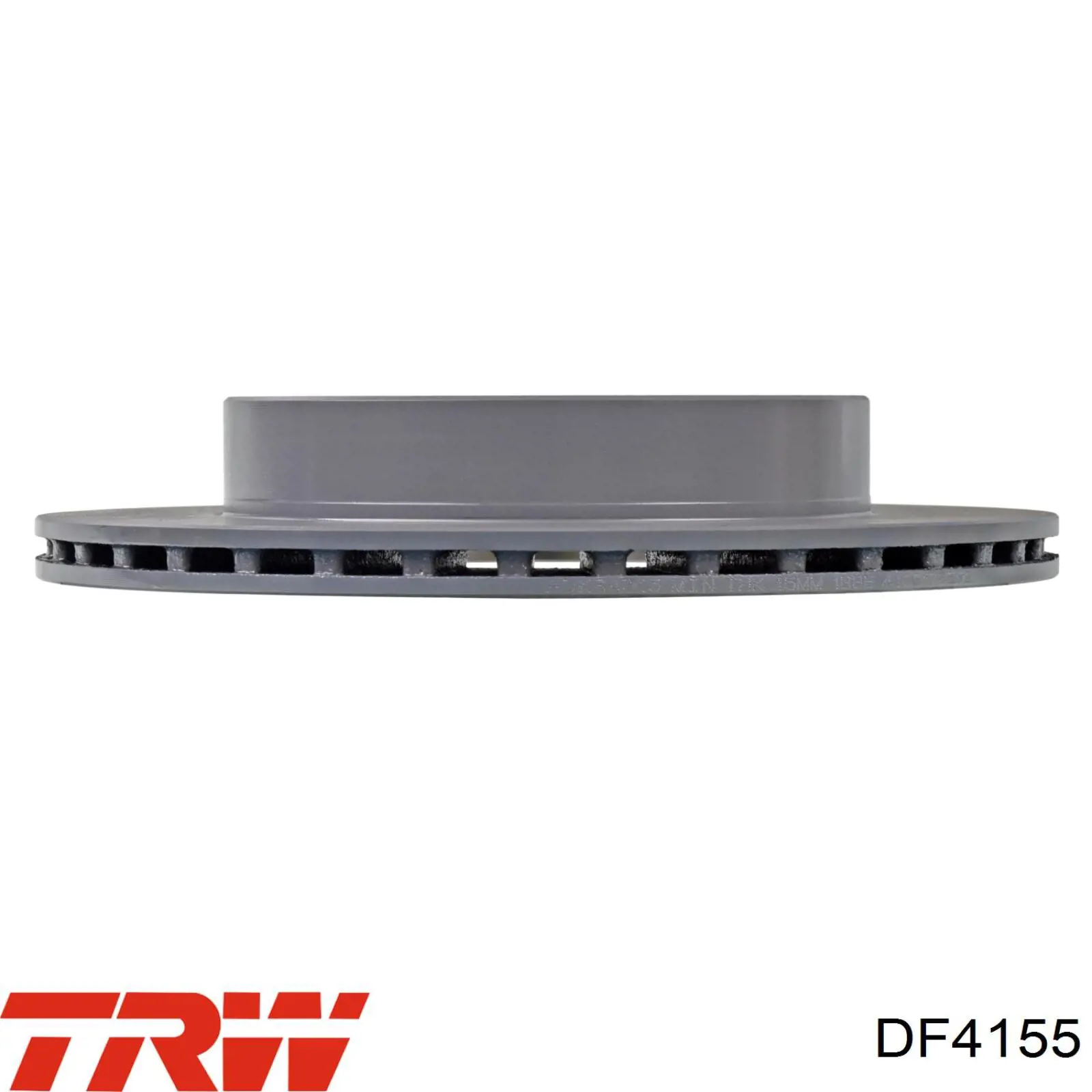 Disco de freno delantero TRW DF4155