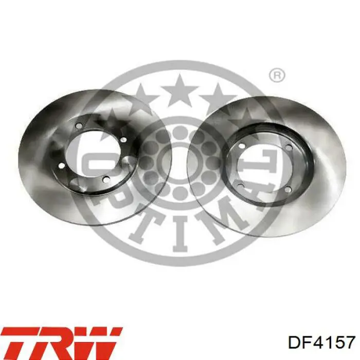 Comprar DF4157 TRW Freno de disco delantero