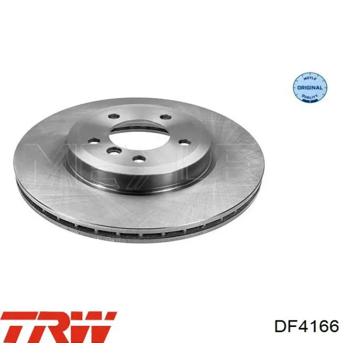 Disco de freno DF4166 TRW