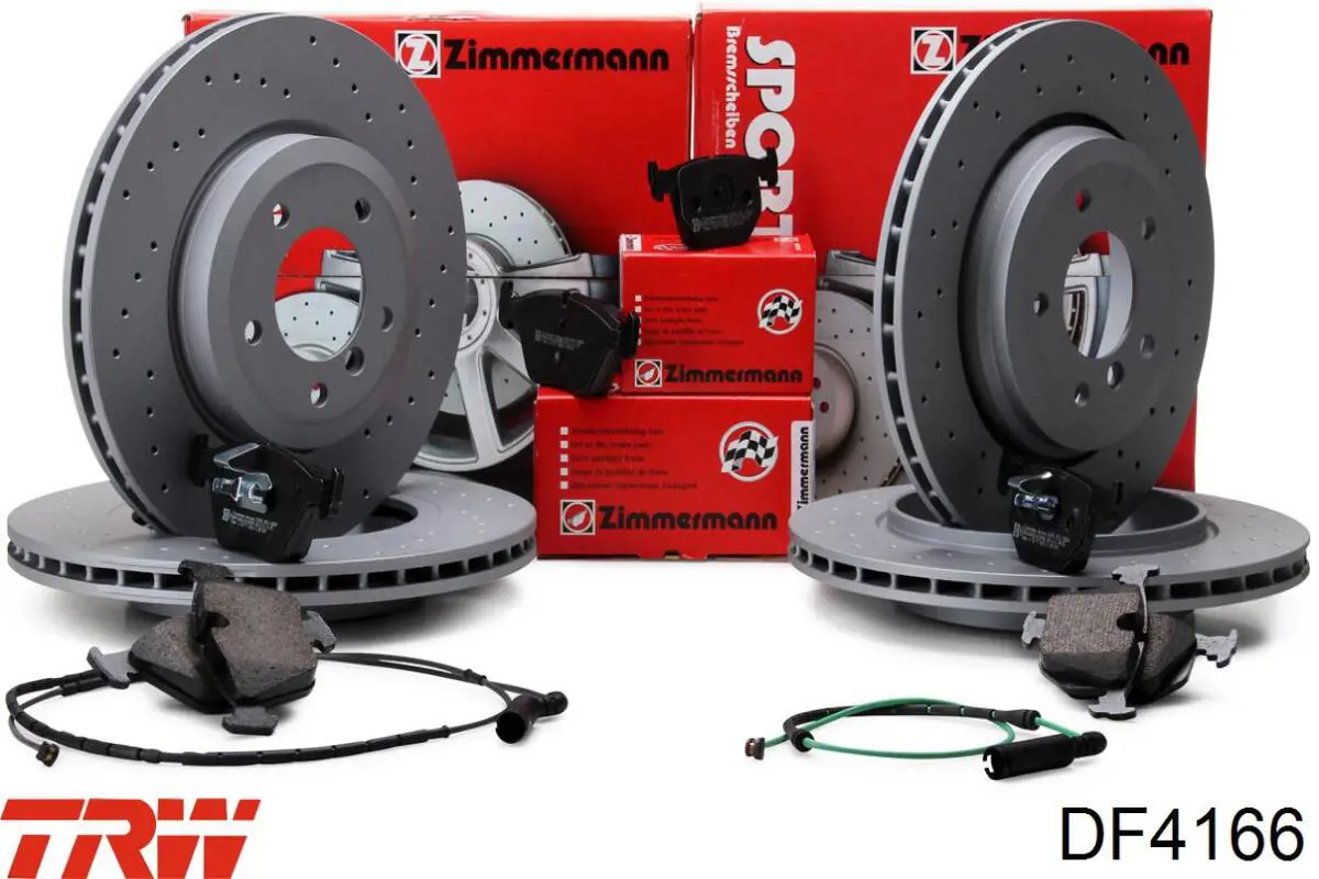 Comprar DF4166 TRW Freno de disco delantero