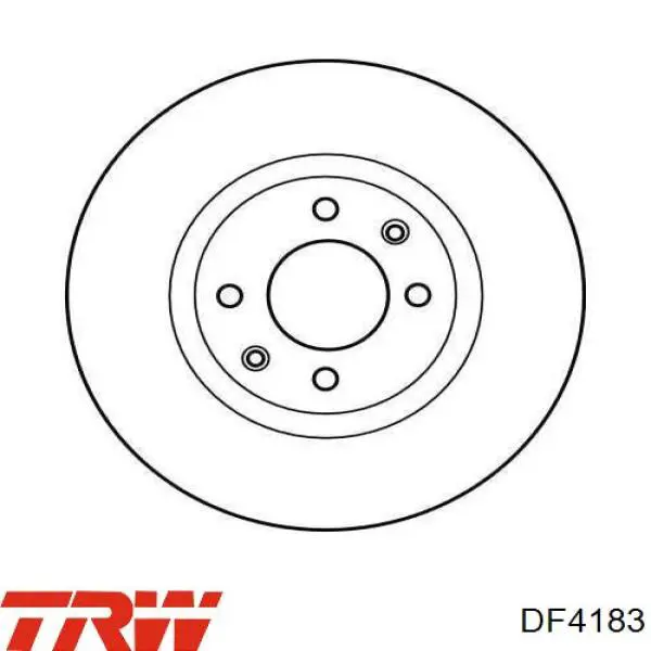 Freno de disco delantero Citroen C4 UD