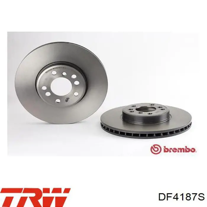 Comprar DF4187S TRW Freno de disco delantero