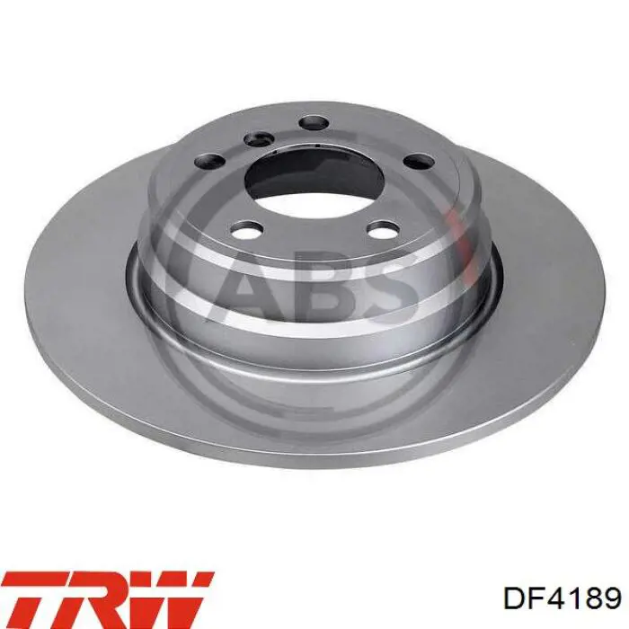 Comprar DF4189 TRW Disco de freno trasero