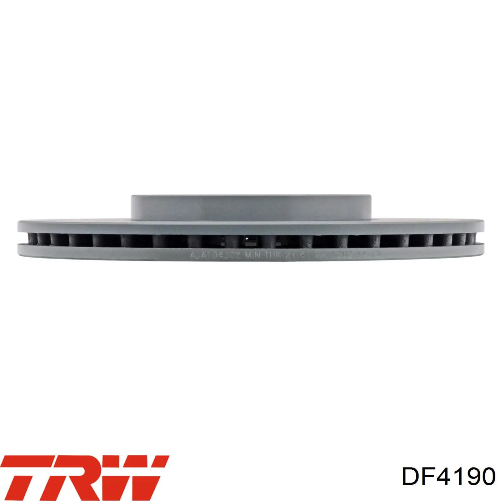 Disco de freno DF4190 TRW