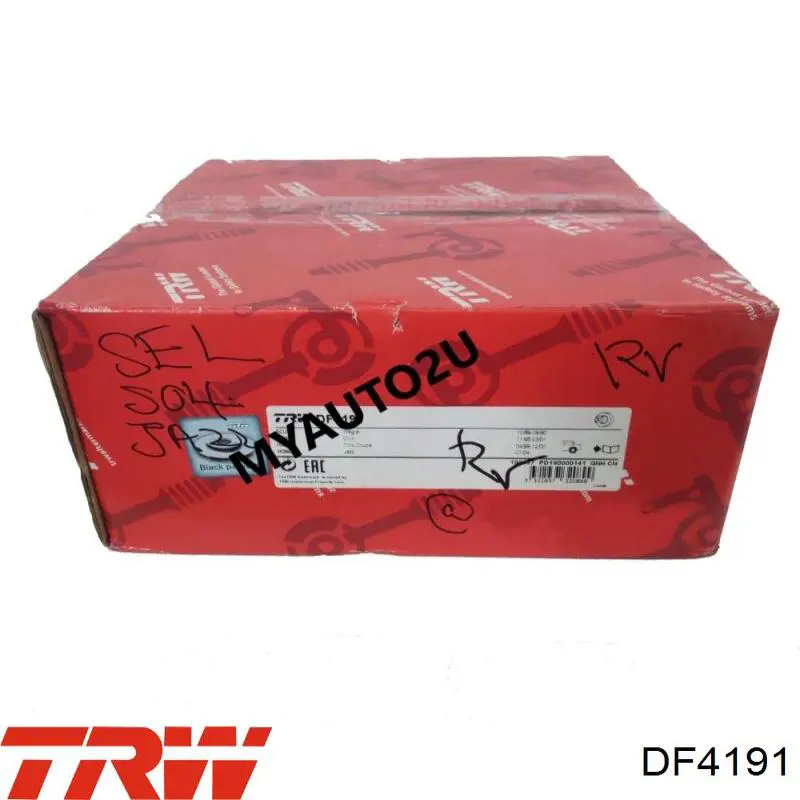 Disco de freno trasero Honda Civic 4 ED, EF