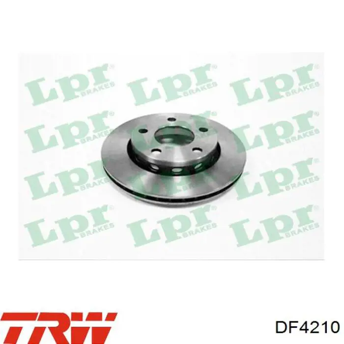 Frenos traseros TRW DF4210
