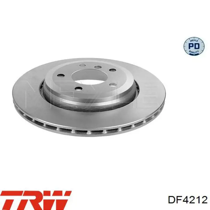 Comprar DF4212 TRW Disco de freno trasero