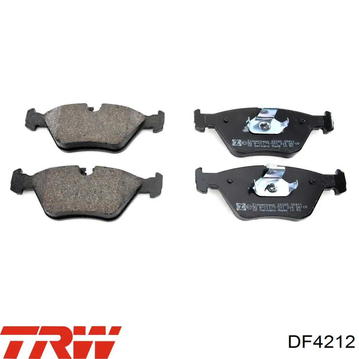 Frenos traseros TRW DF4212