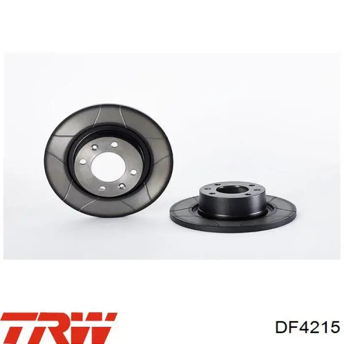 Comprar DF4215 TRW Disco de freno trasero