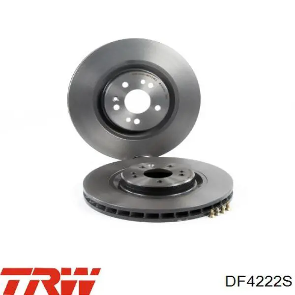 Disco de freno DF4222S TRW