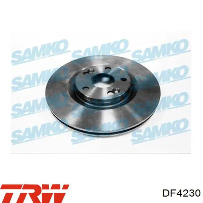Disco de freno delantero Febi 24727
