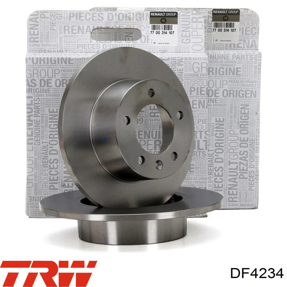 Frenos traseros TRW DF4234