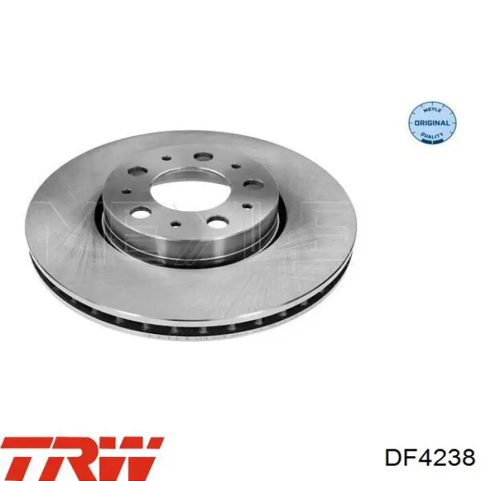 Disco de freno DF4238 TRW