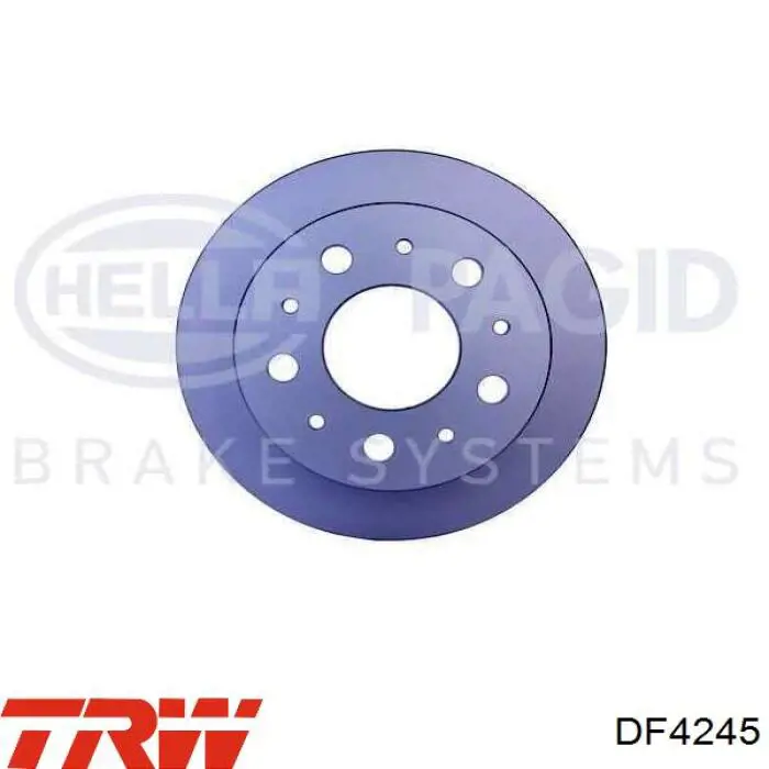 Frenos traseros TRW DF4245